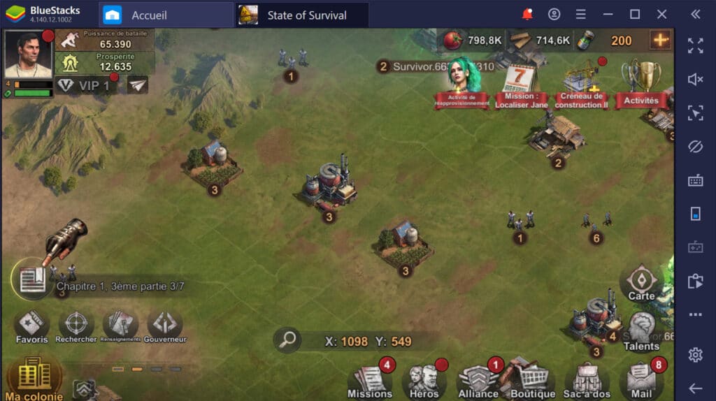 State of Survival jeu de stratégie zombie
