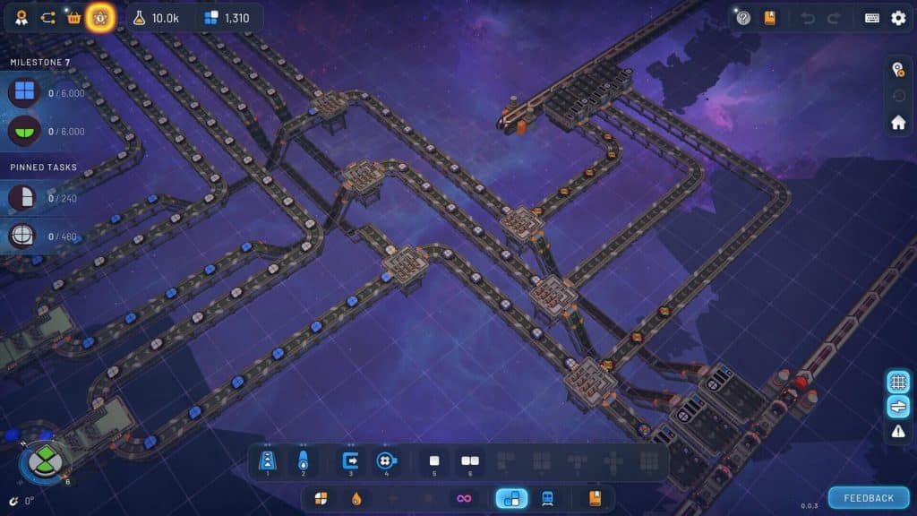 Shapez 2 univers spatial 3D Shapez 2