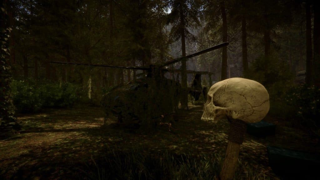 Sons Of The Forest Base en bois dans Sons Of The Forest