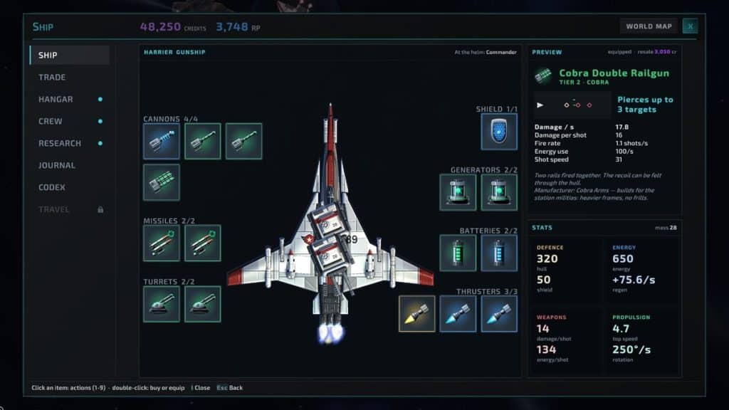 Space Defender Frontier Squadron Carte des trois galaxies Space Defender Frontier Squadron