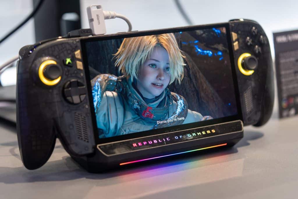ROG Xbox Ally X20 : notre avis sur la console PC portable OLED Interface Windows affichée sur l'écran de la console portable